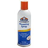ELMERS Repositionable Mounting Spray Adhesive, 10 Oz, Clear (E454)