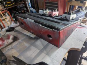 Back of Pedal Board